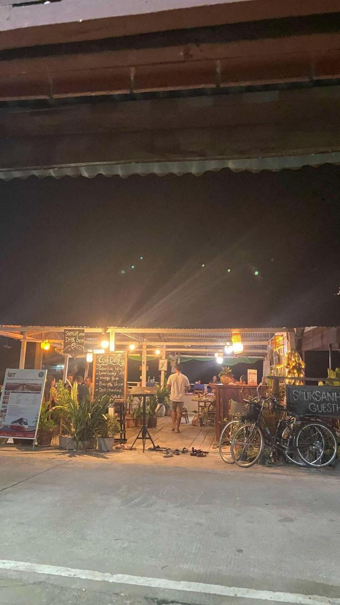 Souksanh River Bungalow Muang Không エクステリア 写真